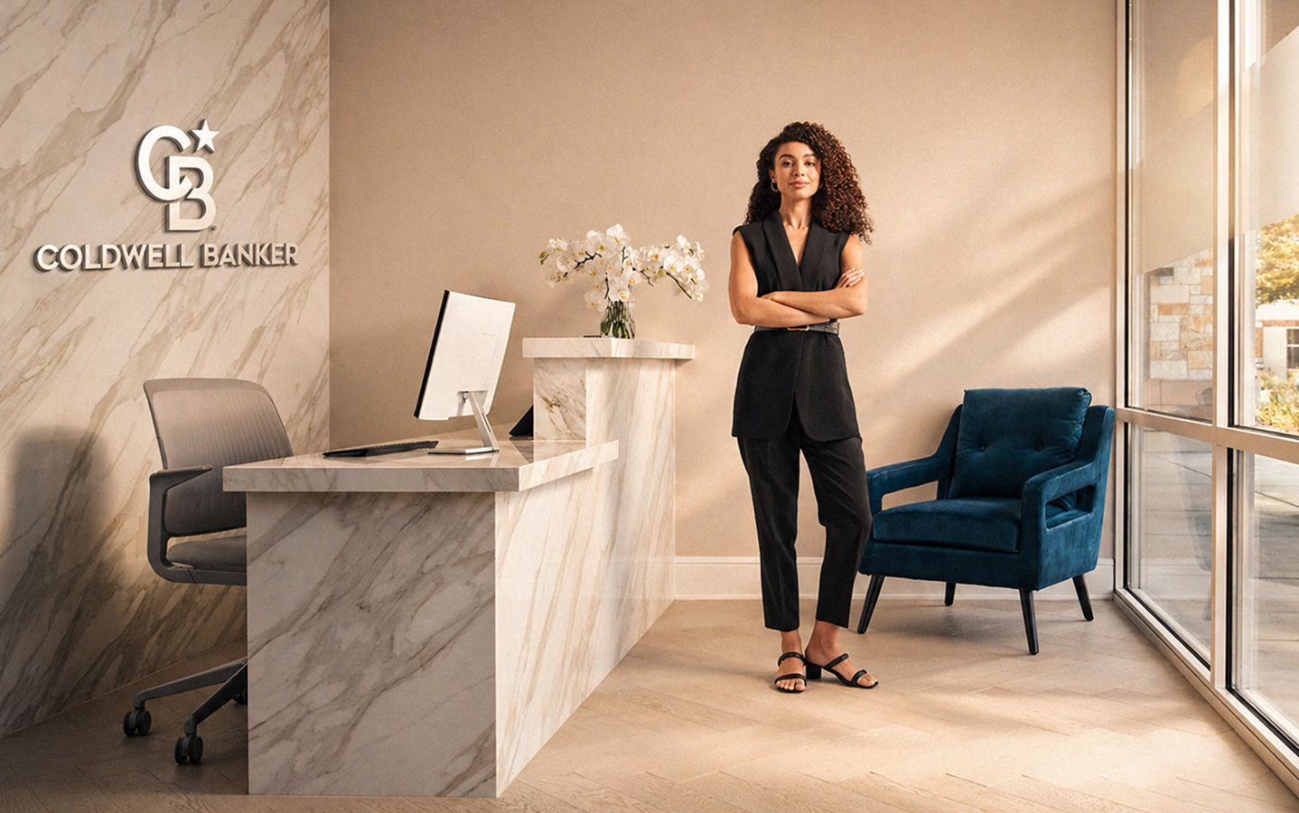 Coldwell banker agent and office