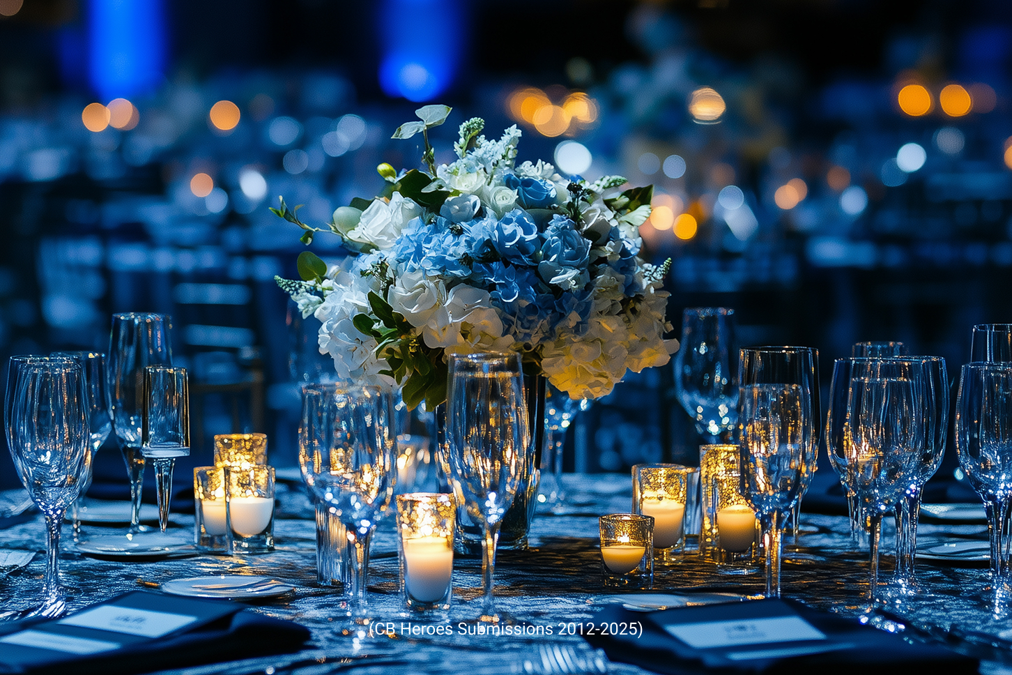 Table set for a party